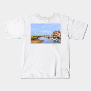 Blakeney Quay harbour Kids T-Shirt